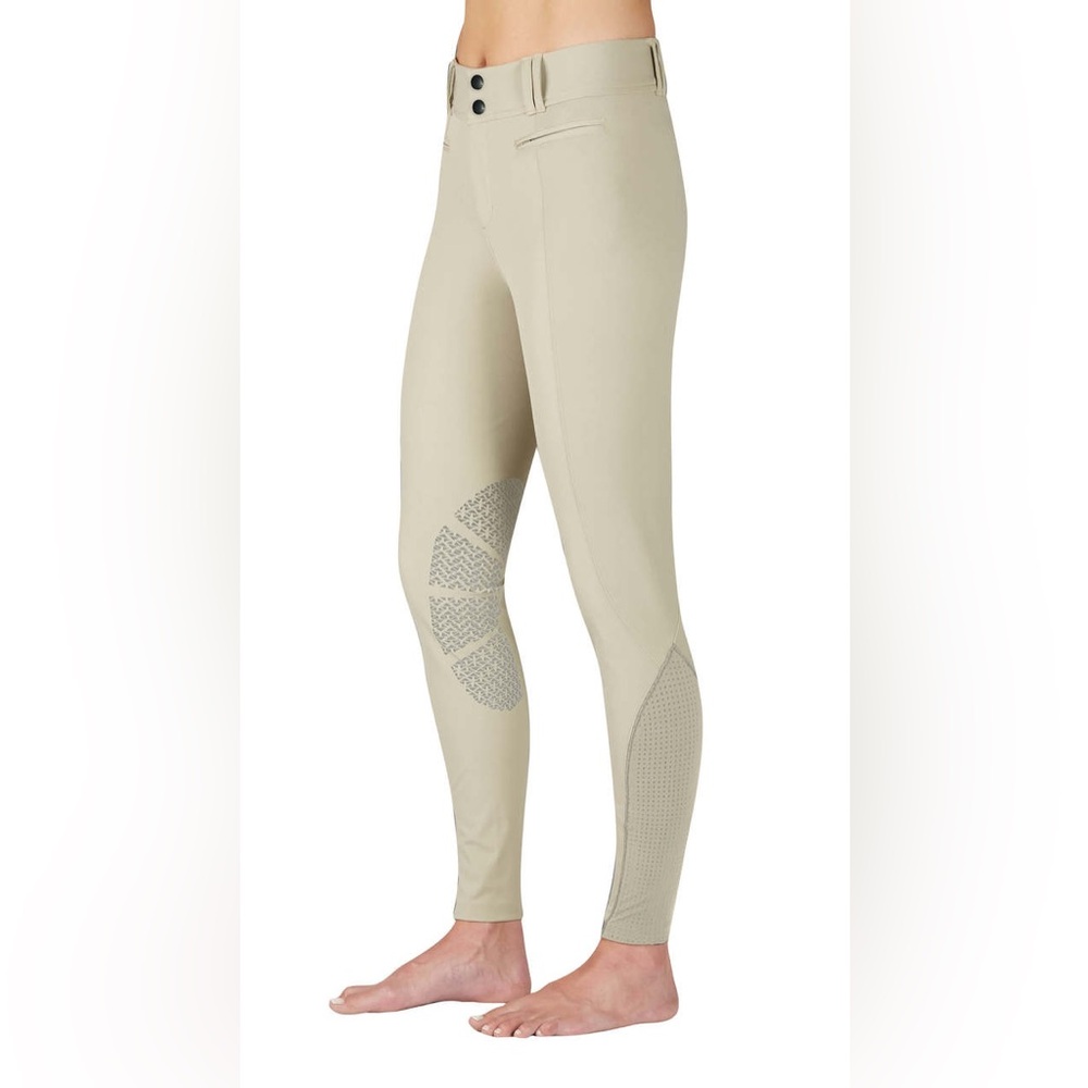 Horze size 26 Beige Riding Breeches, full seat silicone grip, equestrian